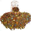 Chunky Glitters voor Lichaam en Gezicht (Goud Brons) (8g)