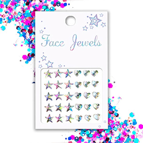 Face & Body Jewels (Diamant Sterren/Hartjes)