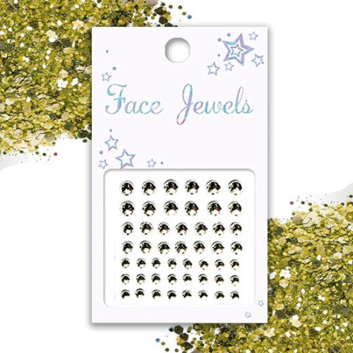 Face & Body Jewels (Diamant Zilver Dots)