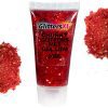 Chunky Glitters Tube voor Lichaam en Gezicht (Rood) (20ml)