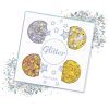 Chunky Glitters voor Lichaam en Gezicht Set van 4 (Goud/Zilver) (8g)