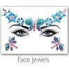 Festival Diamant Face Jewels (Blauw Vlinder)