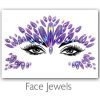 Festival Diamant Face Jewels (Paars)