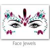 Festival Diamant Face Jewels (Roze/Blauw)