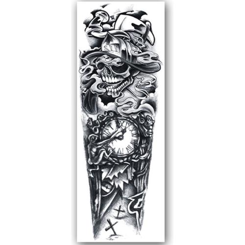 Temporary Tattoo Arm Sleeve (48x17cm)