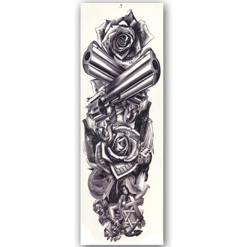 Temporary Tattoo Arm Sleeve (48x17cm)