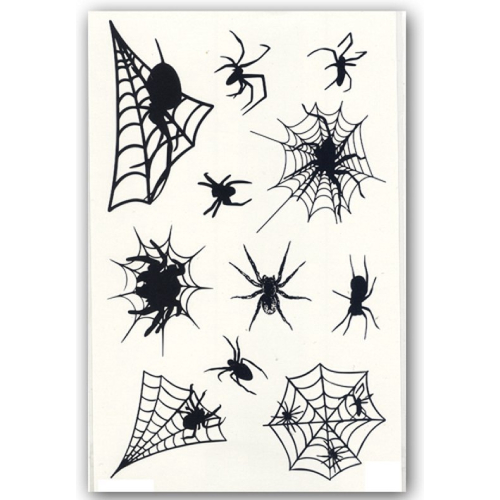 Temporary Tattoo Halloween (A5 formaat)