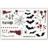 Temporary Tattoo Halloween (A5 formaat)