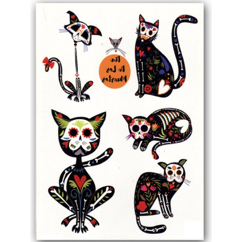 Temporary Tattoo Halloween (A5 formaat)