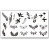 Temporary Tattoo Vogels/Veren (11x6cm)