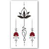 Temporary Tattoo Bloem/Tulp (11x6cm)