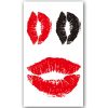 Temporary Tattoo Kiss/Kus (10x6 cm)