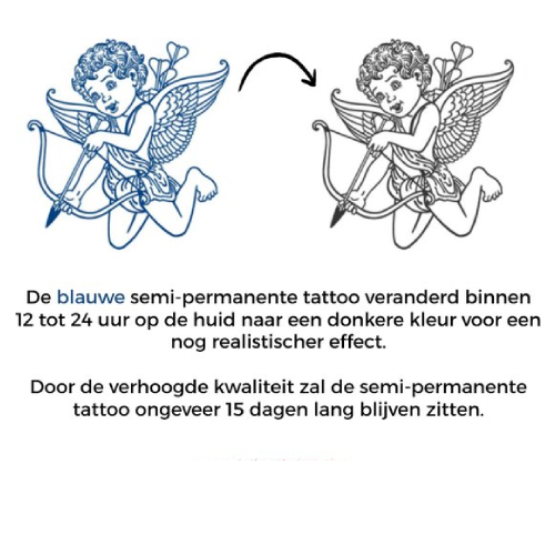 Temporary Tattoo Cupido (8x11 cm)