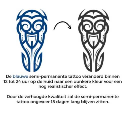 Temporary Tattoo Maori/Tribal (8x11 cm)