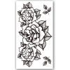 Temporary Tattoo Rozen/Bloemen (21x12 cm)