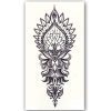 Temporary Tattoo Mandala Bloem (21x12 cm)