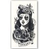 Temporary Tattoo Vrouw (21x12 cm)