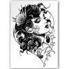 Temporary Tattoo Vrouw (A5 formaat)