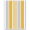 Temporary Tattoo Goud / Gold Ibiza Stijl (11x6cm)