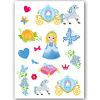 Temporary Tattoo Prinses (15x11 cm)