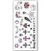 Temporary Tattoo Kruis/Ster/Spiritueel/Religie (19x9 cm)