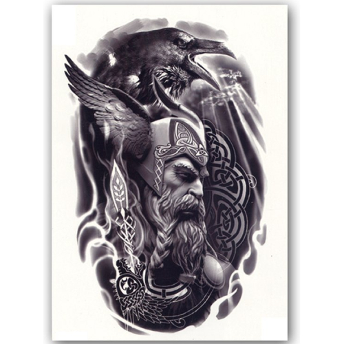 Temporary Tattoo Viking (A5 formaat)