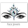 Festival Diamant Face Jewels (Zilver)