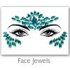 Festival Diamant Face Jewels (Groen)