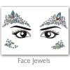 Festival Diamant Face Jewels (Zilver)