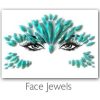 Festival Diamant Face Jewels (Turquoise)