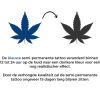 Temporary Tattoo Cannabis (6x6 cm)