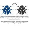 Temporary Tattoo Lieveheersbeestje (6x6 cm)