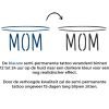 Temporary Tattoo Mom Moeder/Mama (6x6 cm)