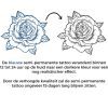 Temporary Tattoo Roos Bloem (6x6 cm)