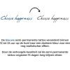 Temporary Tattoo Choose Happiness Spreuk/Tekst (6x6 cm)