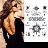 Temporary Tattoo Zon/Ster/Tekst/Spiritueel (A5 formaat)