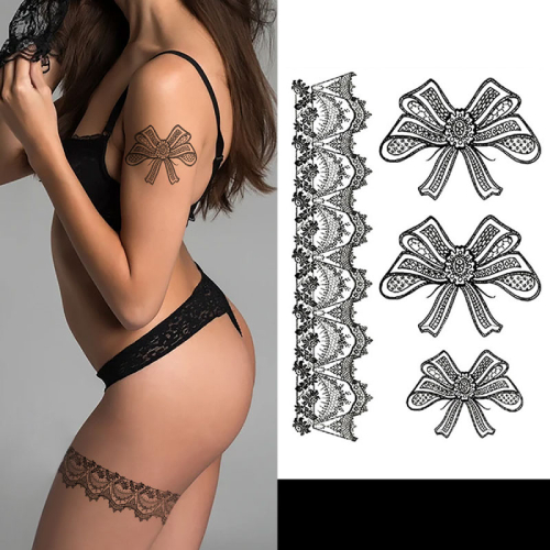 Temporary Tattoo Henna Mandala Strikjes (A5 formaat)